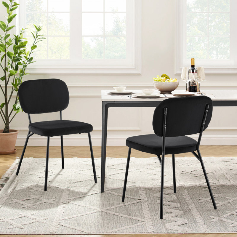 Caia Dining Chair, Black