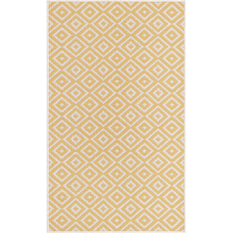  Tapis d'extérieur Jill Zarin Costa Rica, Rectangle 3 pi 1 po x 5 pi 3 po