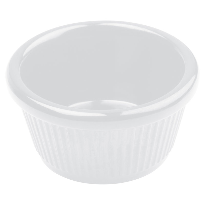 Melamine Rice Bowl, White
