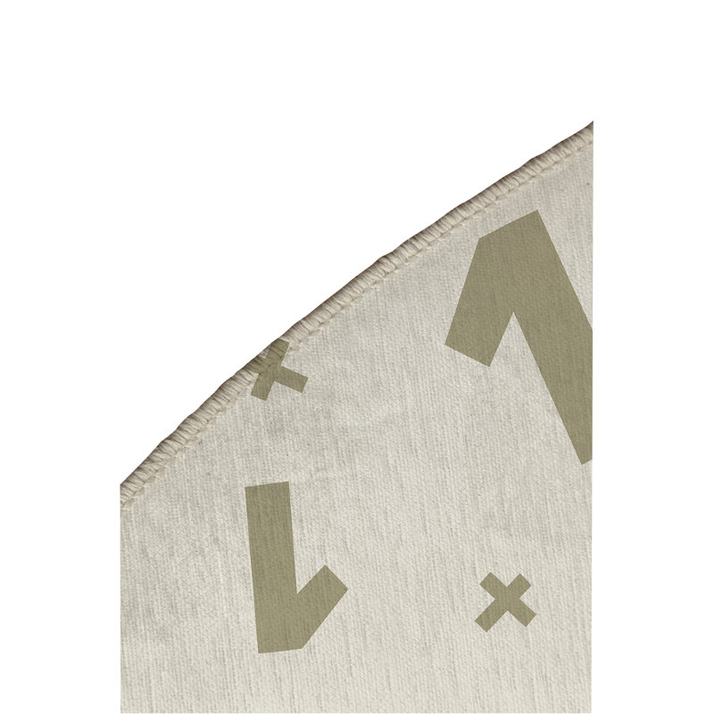 Tapis de jeu pour enfants Numéros, Neutre / Beige