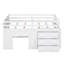 Lit mezzanine simple avec armoire et tablette -968270627