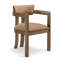 Chaise rembourrée en cuir Phalan-31556014-31556009