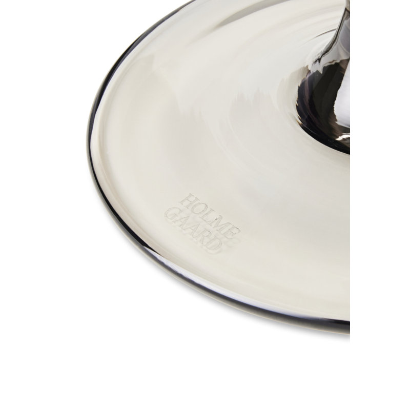 Flow Wine Glass, Gray