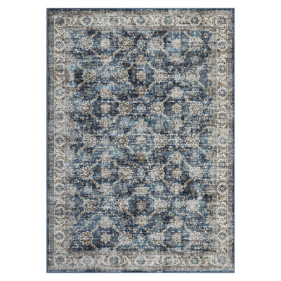 Tapis à motif floral rétro avec envers antidérapant et tapis antidérapant pour tapis de cuisine rétro