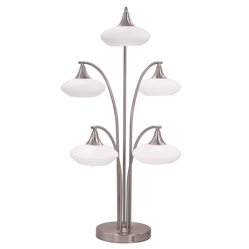 Queens Boulevard Metal Arched Lamp