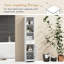 Carmack Freestanding Linen Cabinet-108808745