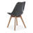 4 Ayden Upholstered Dining Chair with Cushion Seat Padding-1939212145