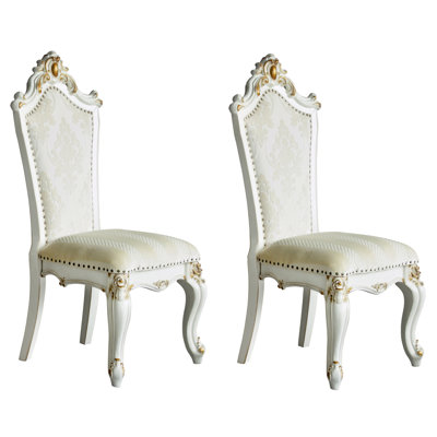 Paire de fauteuils d'appoint Butterscotch & Antique Pearl