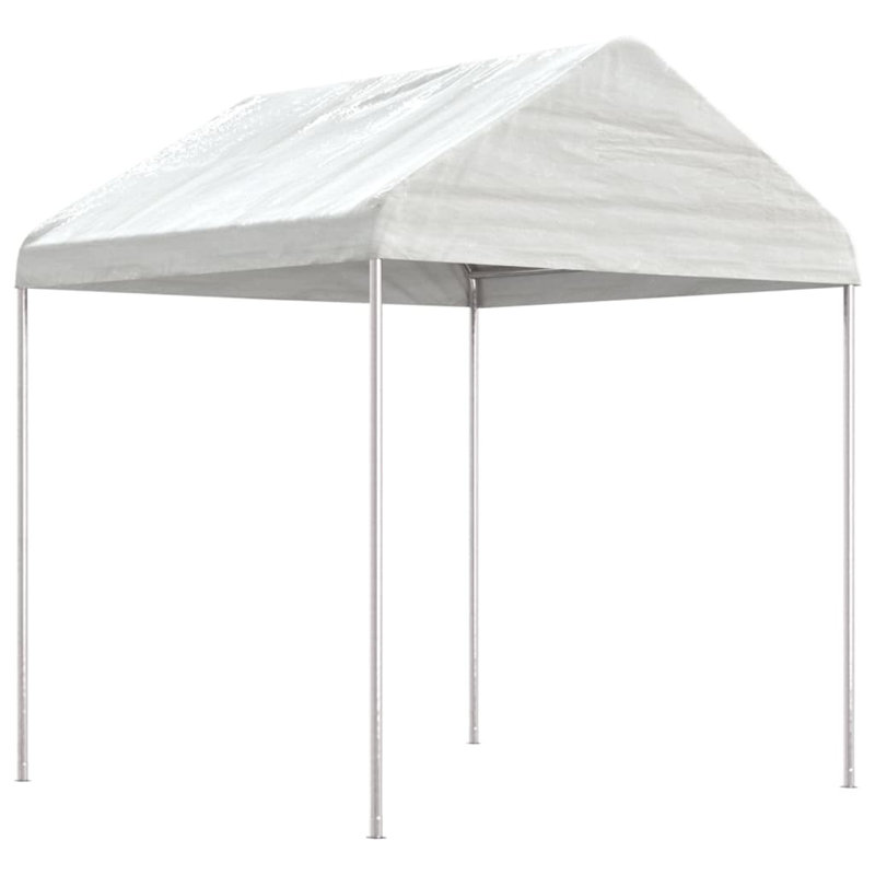 Dakota Fields Gazebo With Roof White 13.38X2.28X2.69 M Polyethylene