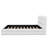 King Size Upholstered Platform Bed With Thick Headboard-123044831