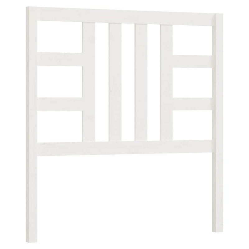 Ryann Headboard, White, 96x4x100 cm, Solid Pine Wood