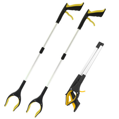 Mint Pantry® 2-Pack Grabber Reacher Tool, 32" Trash Claw Grabber Reaching Assist Pick up Tool