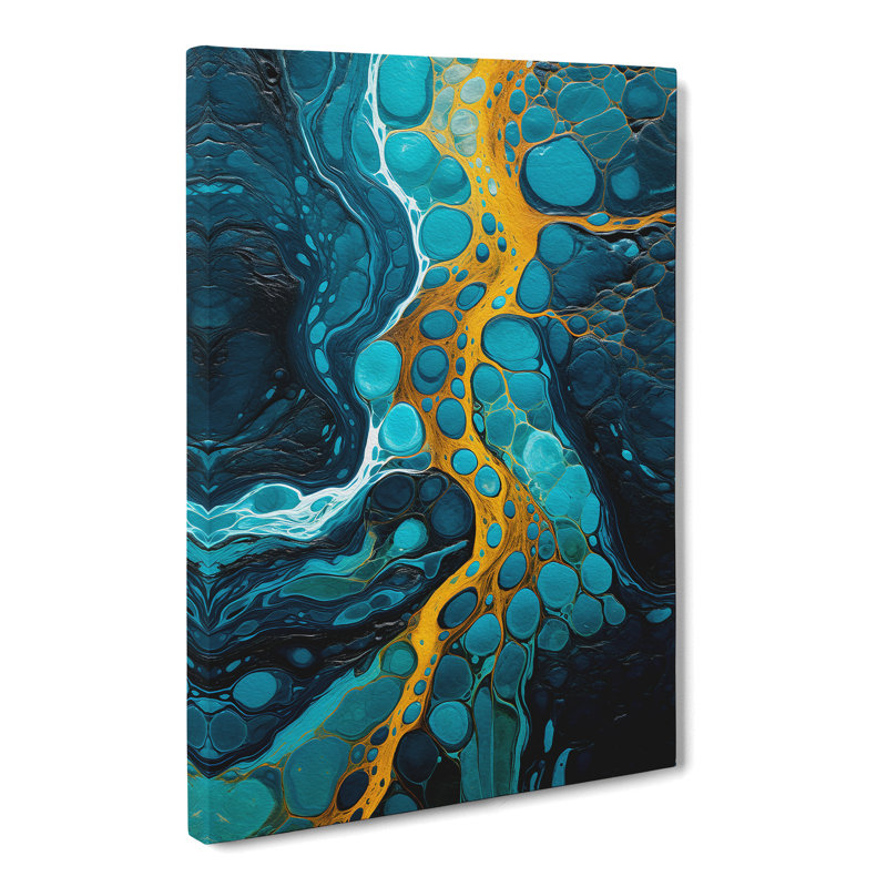 River Abstract No.2 - Print, 50cm H x 35cm W x 3cm D