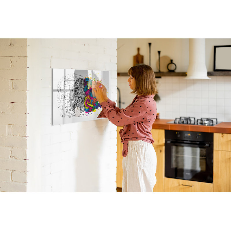 Magnetic Glass Dry Erase Board