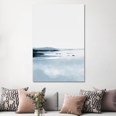 Calm Lake by Dan Hobday - Painting on Canvas