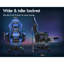  Gaming Chair 12 RGB LED Massage Padded Swivel Recliner Computer Office-980360445-980360443