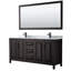 Ensemble de meuble-lavabo double 72 "avec miroir Daria-97900768-97900766-97900764