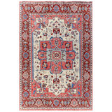 New Turkmen Afghan One-of-a-Kind Rectangle 12'3" X 15'9" Area Rug