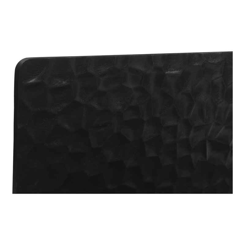 Misaki Upholstered Bed, Black, Queen