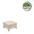 Amariauna Storage Ottoman with Wooden Legs-1125980457