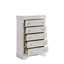 Blaze Modern Style 5-Drawer Chest Made With Wood-89298943