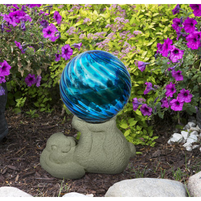 Polyresin No Subject Gazing Ball Stand