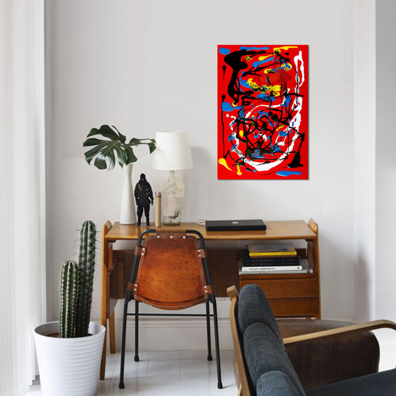 «Voyage», impression sur toile, H 40 po x l 26 po x P 1,5 po, Pas de tapis, Toile tendue