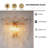 Kethe Iron 15“Width Flush Sconce