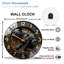 Horloge murale 12 po Black Panther