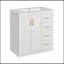 Meuble-lavabo à fermeture en douceur 30 po avec lavabo-1858906244