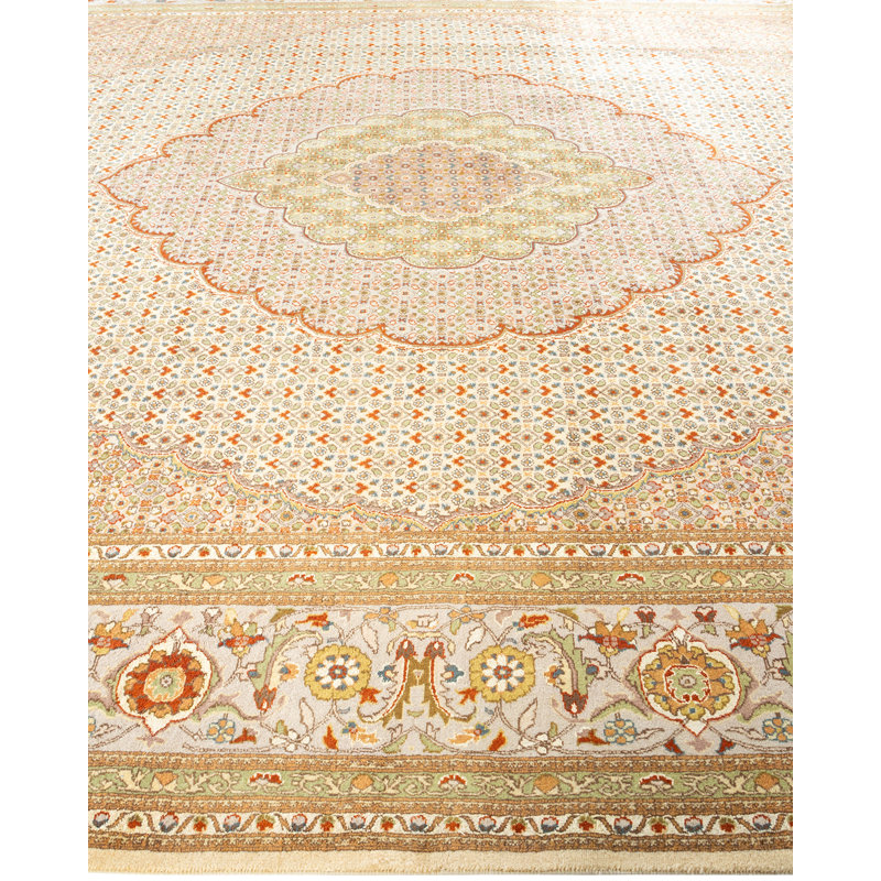 Classic One-of-a-Kind 10' 0" X 14' 2" Hand Knotted Area Rug