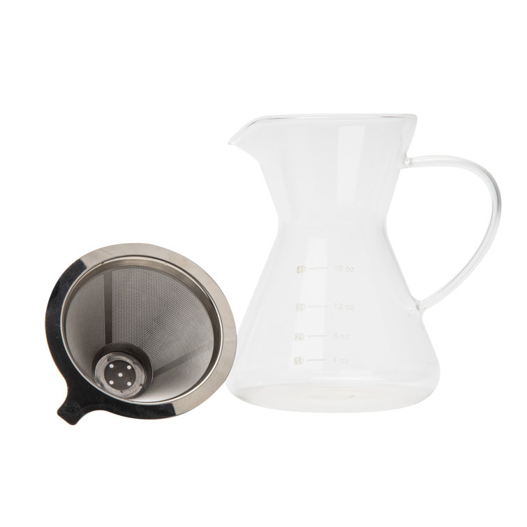 Pour Over 16 Cup Coffee Carafe