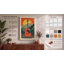 Guitar and Sun Retro - Wrapped Canvas-542773888-542773950