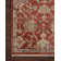 Tapis oriental rouge / or