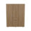 Armoire Bariloche 70 po à quatre portes, un tiroir avec trois tiges suspendues, une chambre à coucher à sept tablettes, une armoire et un placard en chêne naturel