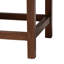 Banc en bois massif Dannilynn
