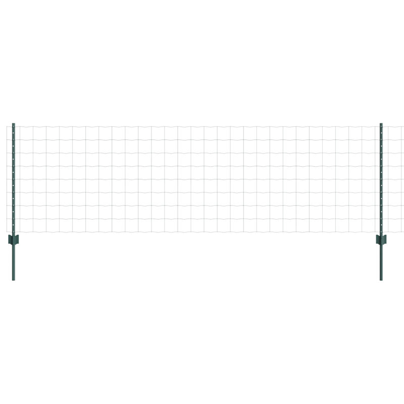 80cm H x 2500cm W Metal Border Fencing