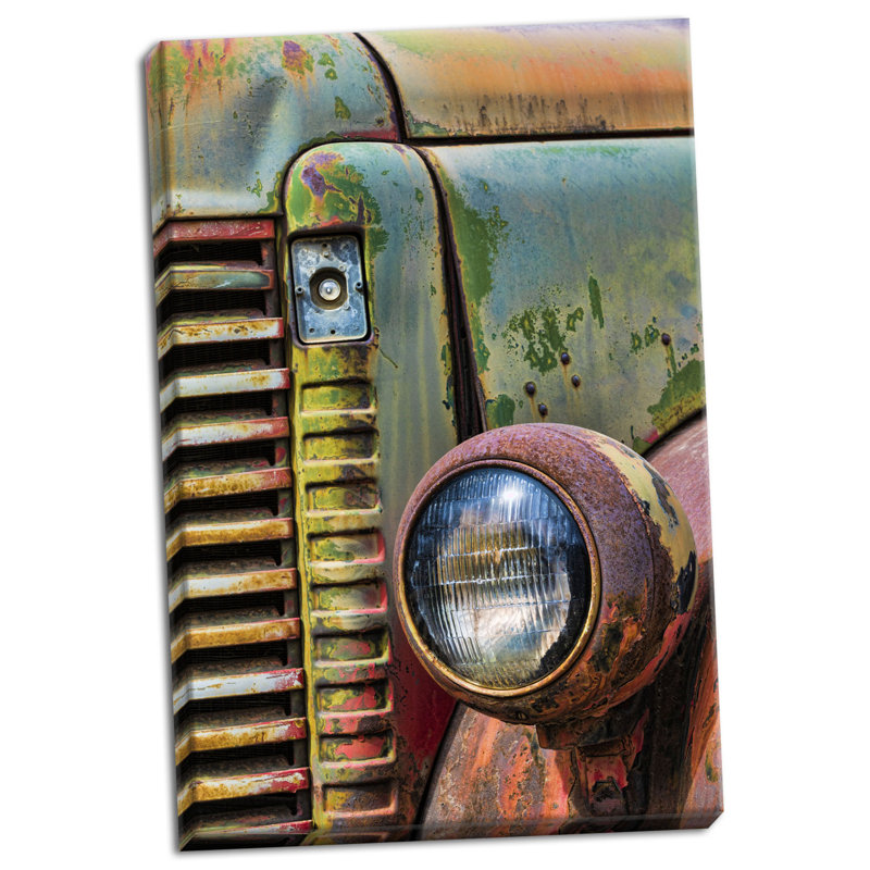 Truck Detail I by Kathy Mahan - Print on Canvas