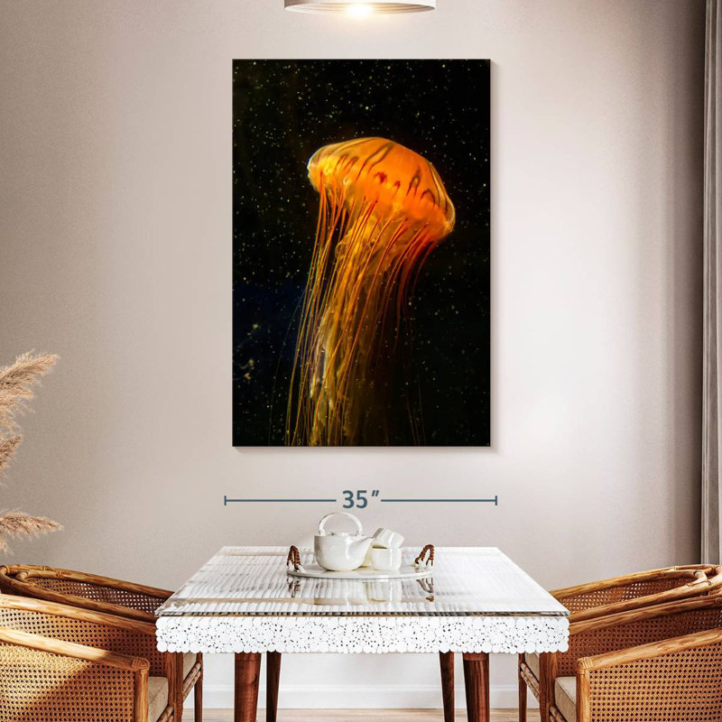 Brampt Pacific Sea Nettle, 30" H x 20" W