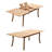 Emmetsburg 8 - Person Teak Wood Patio Dining Set with Rectangular Table