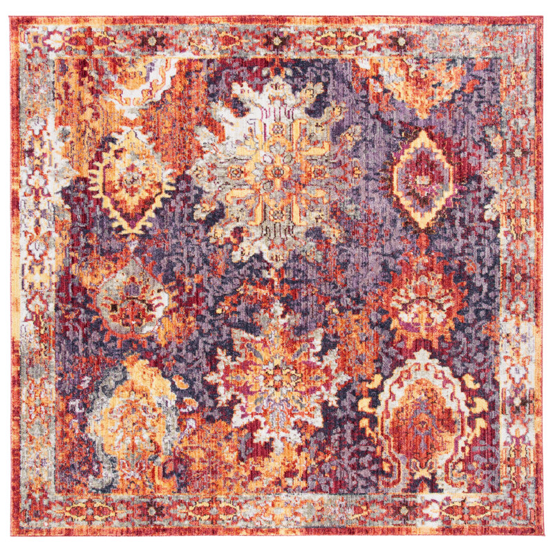 Goodwyn Bristol Performance Oriental Rug, Square 7'