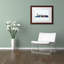 «Jersey City NJ Skyline Blue», impression encadrée-17767777-40179812-69487650