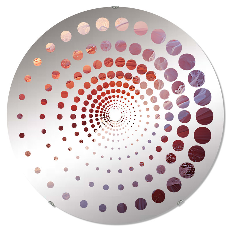 Damori Circle Mirror, 23.6" x 23.6"