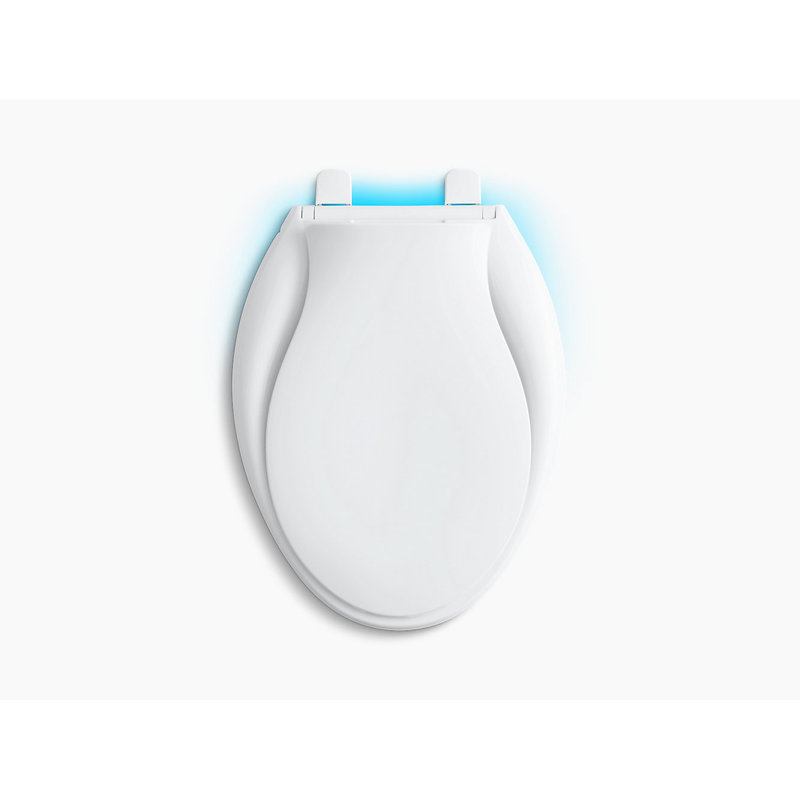 Transitions® Elongated Toilet Seat, Ready Latch, White