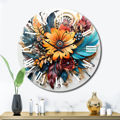 Horloge murale boho