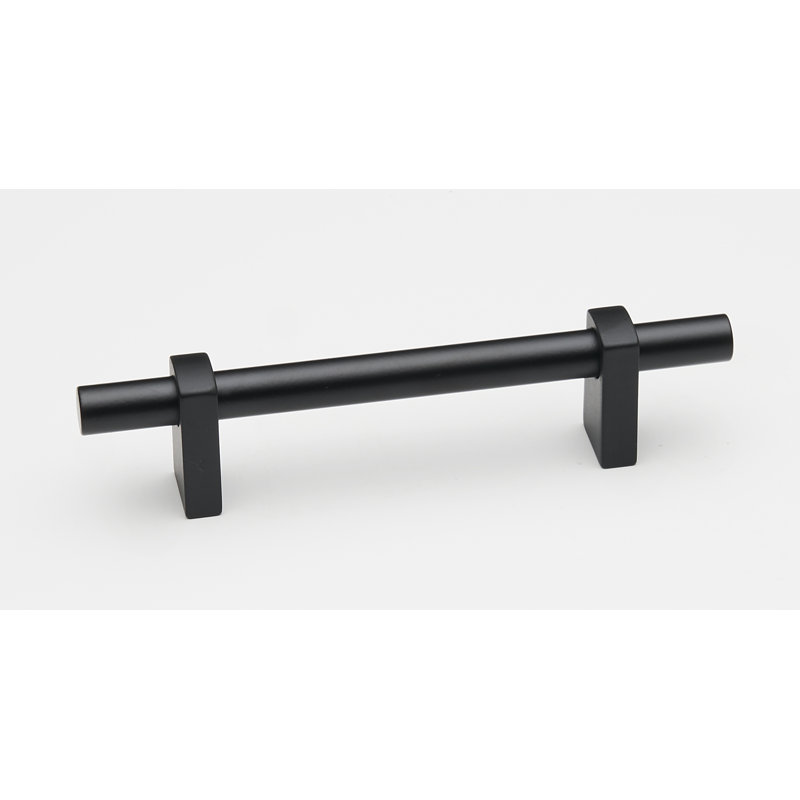 Poignée lisse Vita Bella, Noir mat, 3"