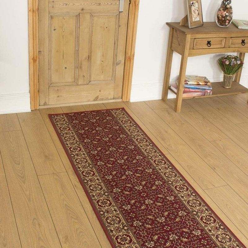 Bainbridge Looped Red Indoor Rug, Runner 540cm x 66cm