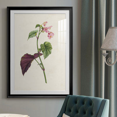 «Pretty Pink Botanicals VI» - reproduction de cadre photo