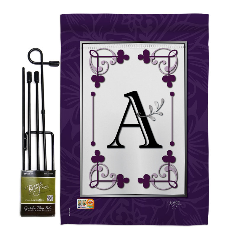Ensemble de drapeaux en polyester 18,5 po x 13 po Eastcroft, A