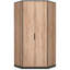 Stefania 2 Door Manufactured Wood Wardrobe